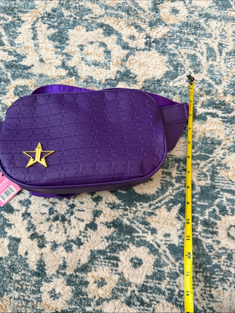 Jeffree Star Purple Star Accent Crossbody Belt Bag - Picture 12 of 12